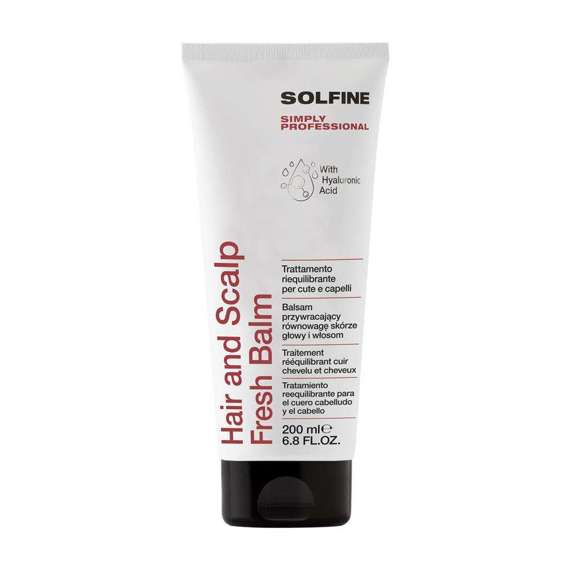 Balsam odświeżający przeciw wypadaniu włosów Solfine Care Hair And Scalp Fresh Balm 200 ml