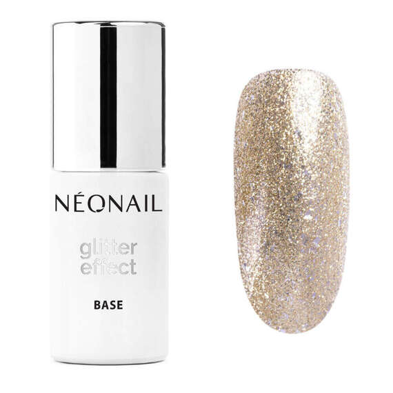 Baza Neonail Glitter Effect Base Gold Twinkle do lakierów hybrydowych 7,2 ml