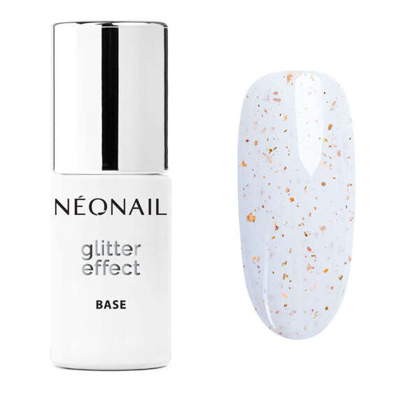Baza Neonail Glitter Effect Base White Sparkle do lakierów hybrydowych 7,2 ml
