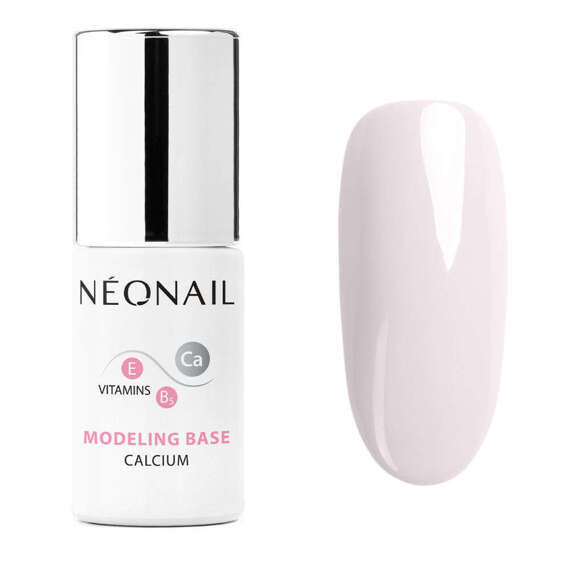 Baza Neonail Modeling Base Calcium Basic Pink do lakierów hybrydowych 7,2 ml