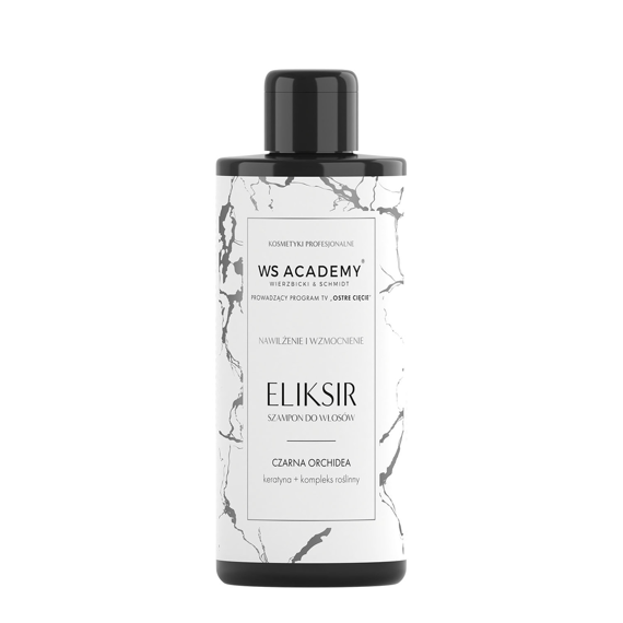 Eliksir WS Academy Czarna Orchidea szampon nawilżający do włosów z keratyną 250 ml