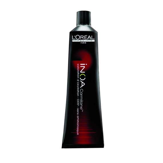 Farba L'Oréal Professionnel Inoa 4.62 Carmilane - czerwony opalizujący brąz 60 g