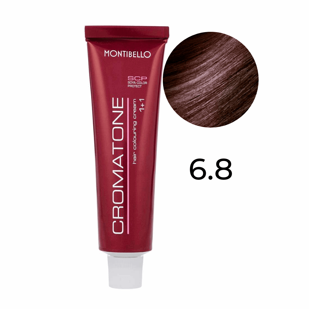Farba Montibello Cromatone 6.8 purpurowy ciemny blond 60 ml