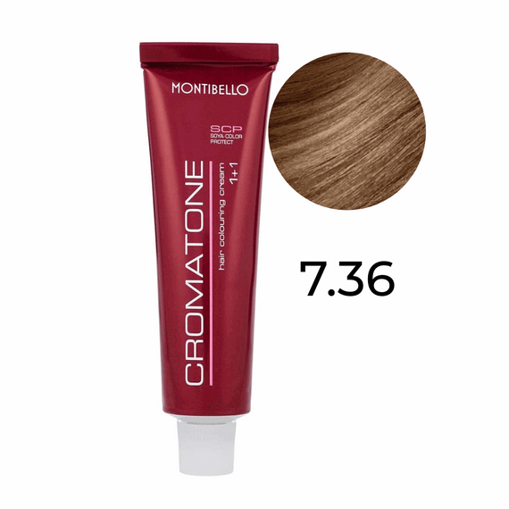 Farba Montibello Cromatone 7.36 średni piaskowy blond 60 ml