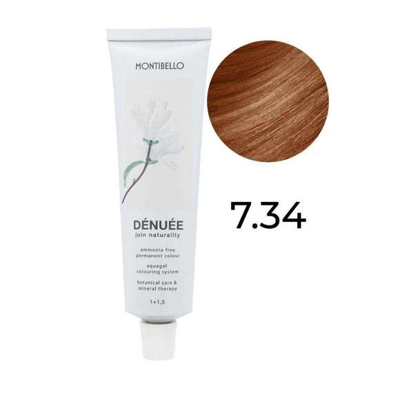 Farba Montibello Denuee 7.34 miedziany złoty blond 60 ml