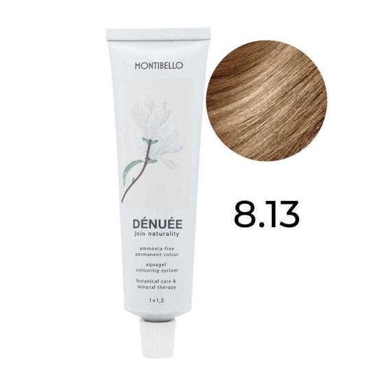 Farba Montibello Denuee 8.13 złoto-popielaty blond 60 ml