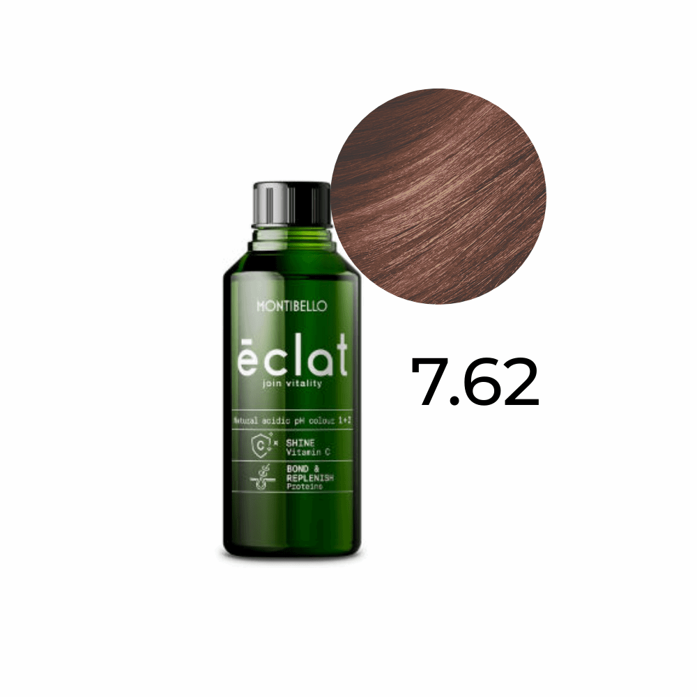 Farba Montibello Éclat 7.62 kwaśna rewitalizująca perłowy kasztanowy blond 60 ml