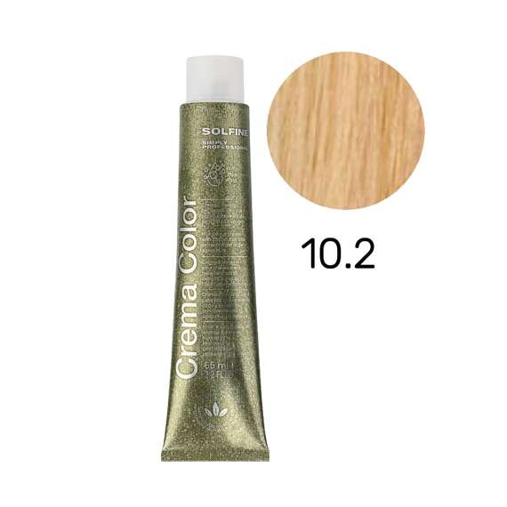 Farba Solfine Crema Color 10.2 (10T) platynowy beżowy blond 65 ml