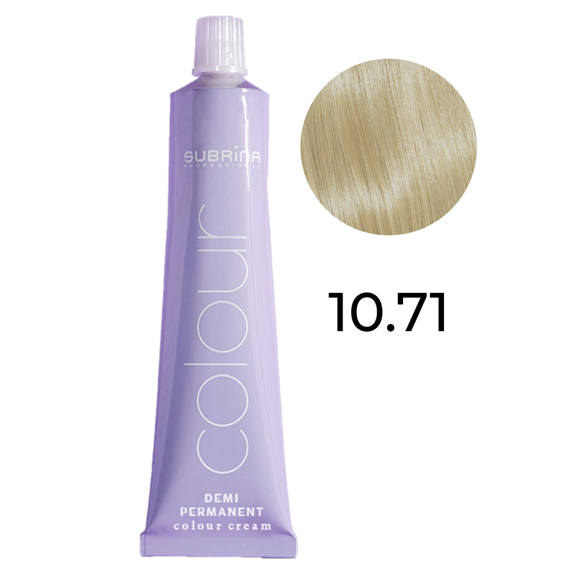 Farba Subrina Demi Permanent Colour 10.71 kamienny najjaśniejszy blond 60 ml