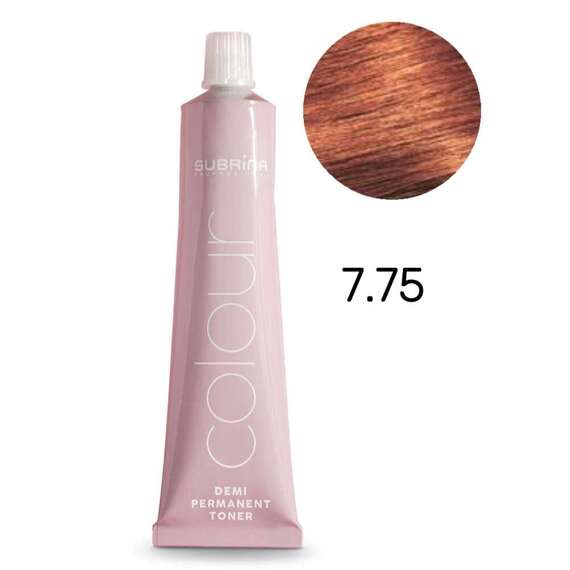 Farba Subrina Demi Permanent Colour 7.75 koralowy średni blond 60 ml