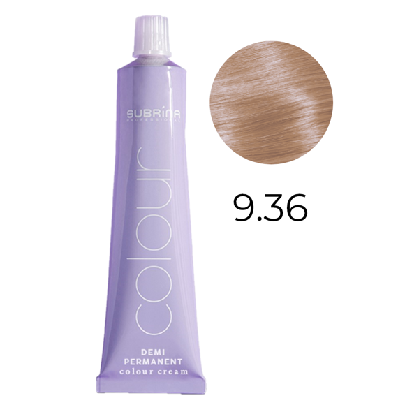 Farba Subrina Demi Permanent Colour 9.36 piaskowy bardzo jasny blond 60 ml