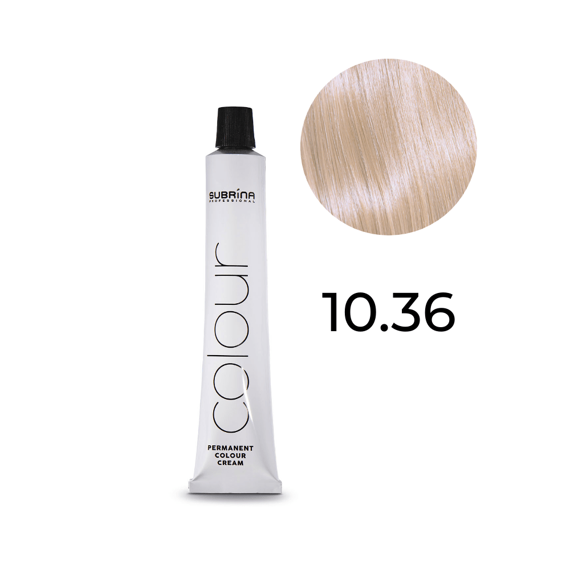 Farba Subrina Permanent Colour 10.36 najjaśniejszy blond-piaskowy 100 ml