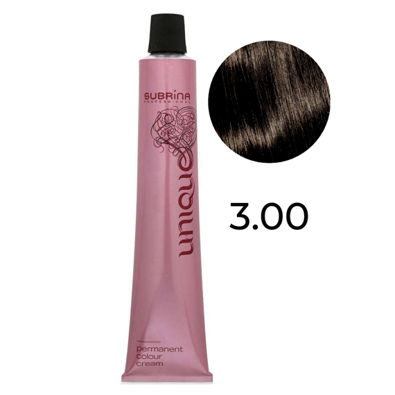 Farba Subrina Unique 3.00 naturalny ciemny brąz 100 ml