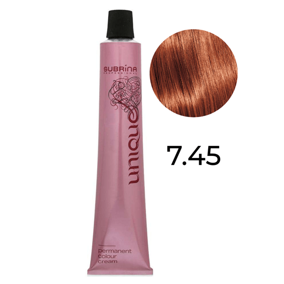 Farba Subrina Unique 7.4 średni blond miedziany 100 ml