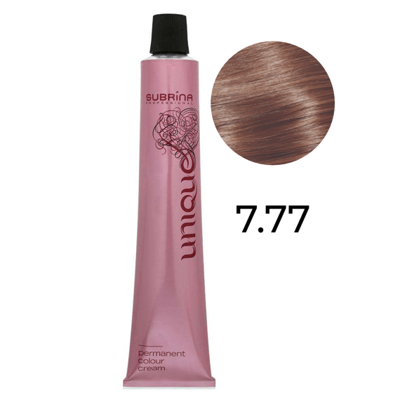 Farba Subrina Unique 7.77 średni blond intensywnie brązowy 100 ml