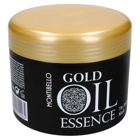 Gold Oil Essence Amber & Argan maska bursztynowo - arganowa 500 ml Montibello