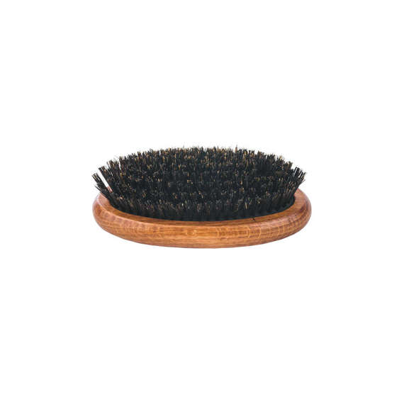 Gorgol duża szczotka pneumatyczna do brody z włosiem naturalnym jasna