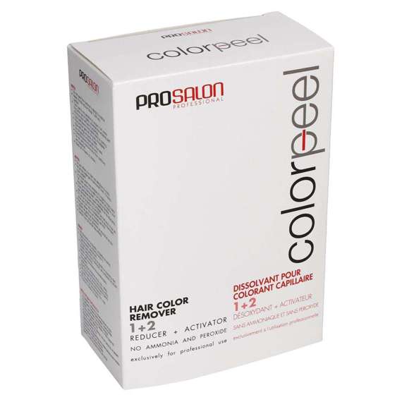 Intensis Prosalon ColorPeel dekoloryzator do włosów farbowanych 2 x 100 g Chantal