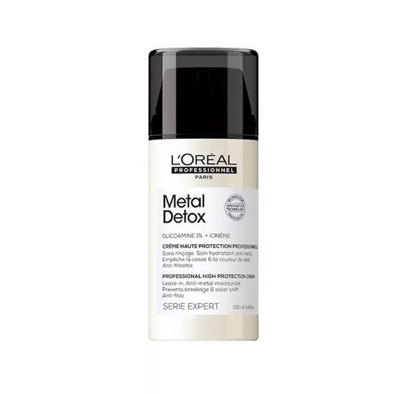 Krem L'Oréal Professionnel Metal Detox ochronny przeciw puszeniu się włosów 100 ml