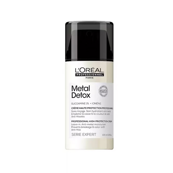 Krem L'Oréal Professionnel Metal Detox ochronny przeciw puszeniu się włosów 150 ml