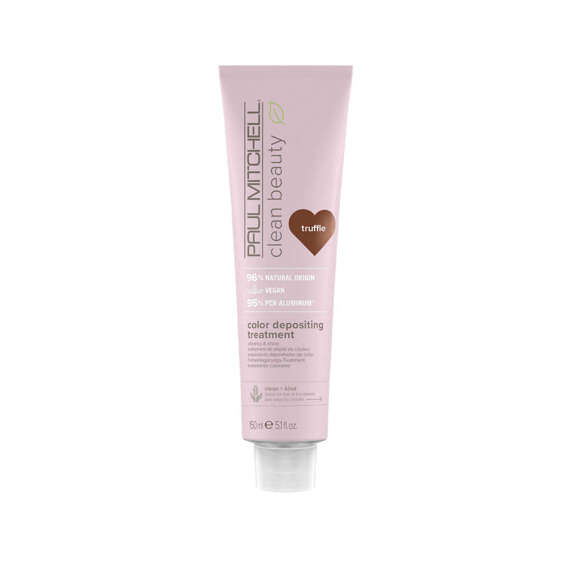 Kuracja Paul Mitchell Clean Beauty Color Depositing Treatment Truffle odświeżająca i nadająca kolor do włosów 150 ml