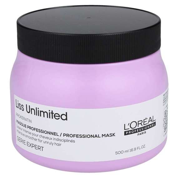 L’Oréal Professionnel Liss Unlimited maska wygładzająca do włosów falowanych i puszących się 500 ml