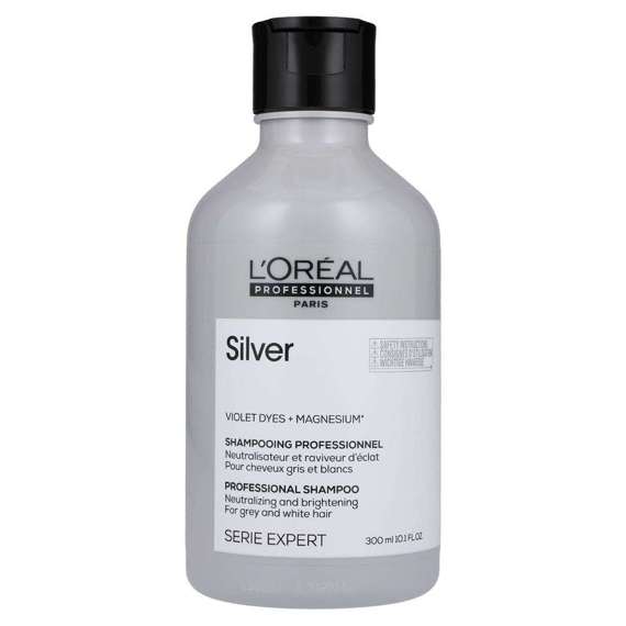 L’Oréal Professionnel Silver szampon do włosów rozjaśnionych lub siwych 300 ml