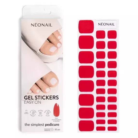 Lakier w naklejce Neonail Gel Stickers Easy On P03
