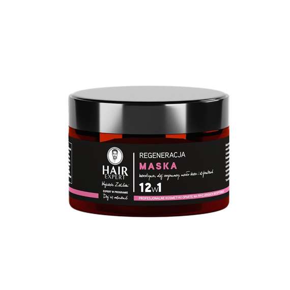 Maska Hair Expert 12 w 1 regeneracja z keratyną roślinną do włosów 230 ml
