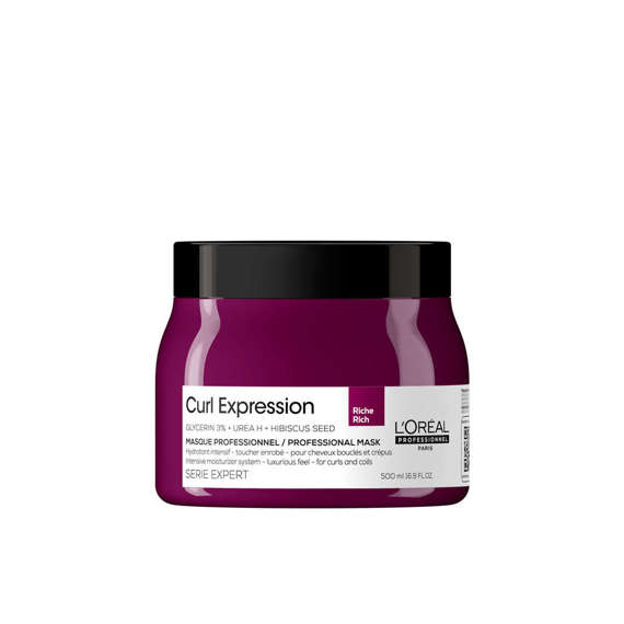 Maska L'Oréal Professionnel Serie Expert Curl Expression intensywnie nawilżająca do włosów kręconych 500 ml