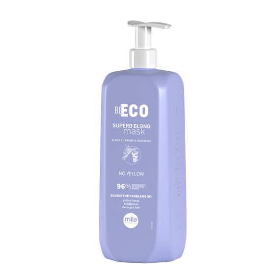 Maska Mila BE ECO Superb Blond neutralizująca żółte refleksy 900 ml