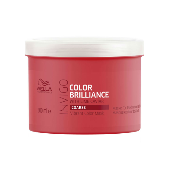Maska Wella Invigo Color Brilliance odświeżająca kolor do grubych włosów farbowanych 500 ml
