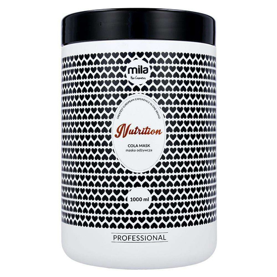 Nutrition Cola Mask maska cola odżywiająca włosy 1000 ml Mila