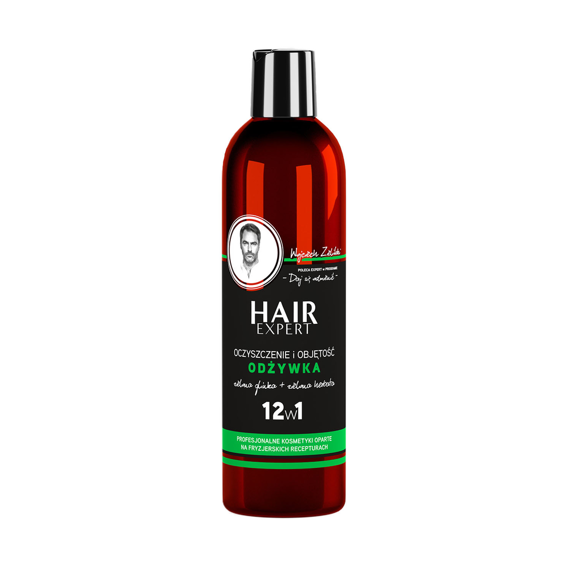 Odżywka Hair Expert 12 w 1 oczyszczanie i objętość z zieloną glinką do włosów 280 ml