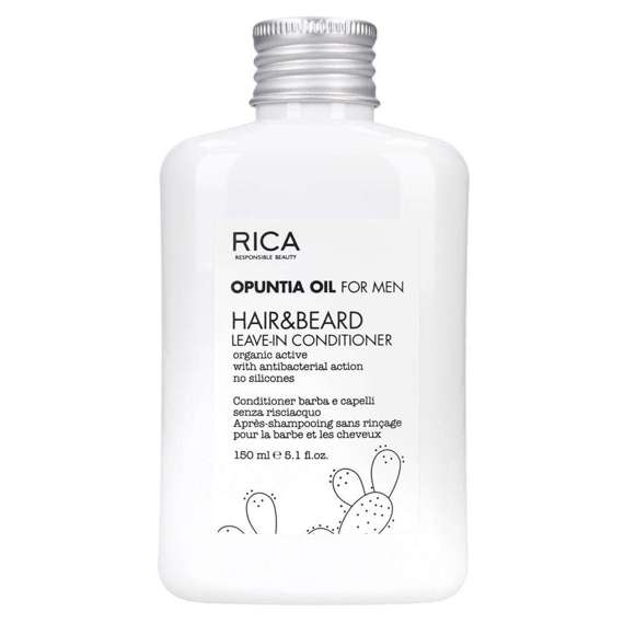 Opuntia Oil For Men Hair & Beard Leave-In Conditioner odżywka do włosów i brody 150 ml RICA