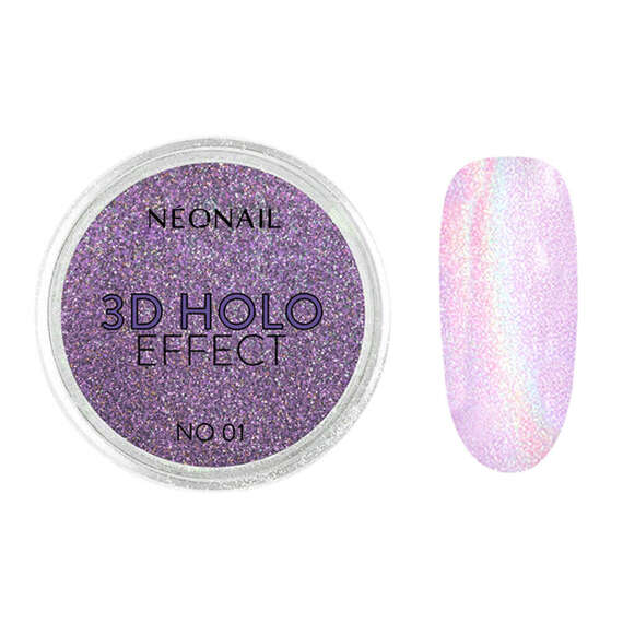 Pyłek Neonail 3D Holo Effect 01 Rose do stylizacji paznokci 2 g