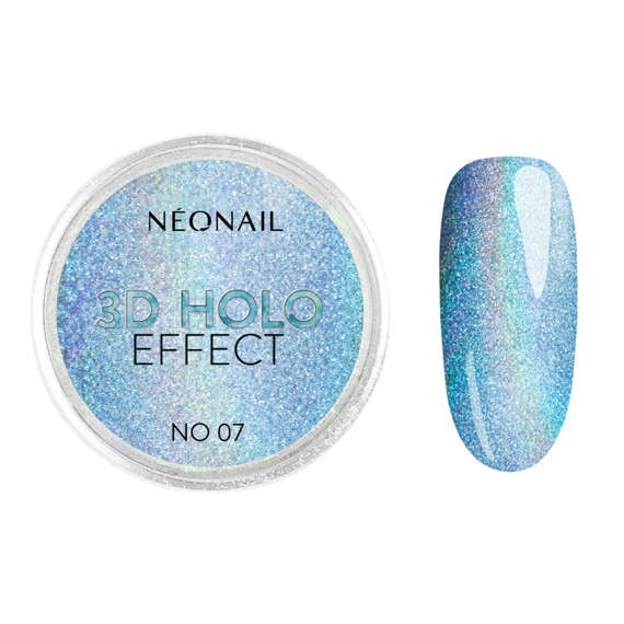 Pyłek Neonail 3D Holo Effect 07 Blue do stylizacji paznokci 2 g