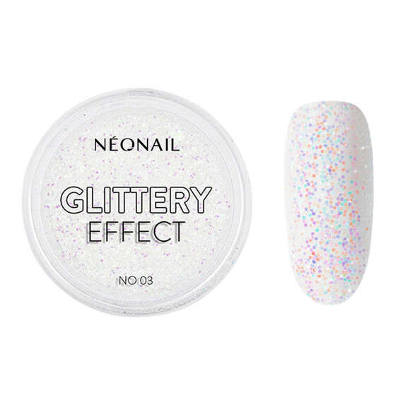 Pyłek Neonail Glittery Effect No.03 do stylizacji paznokci
