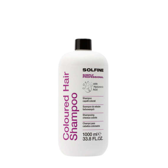 Solfine Care Coloured Hair szampon do włosów farbowanych 1000 ml