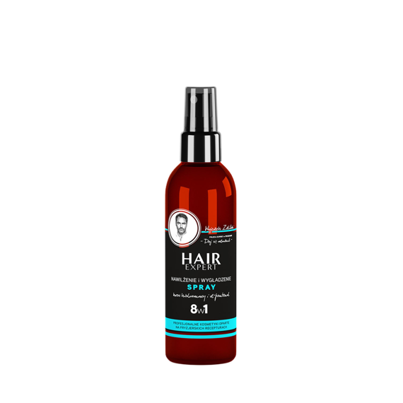 Spray Hair Expert nawilżenie i wygładzenie 8 w 1 z kwasem hialuronowym do włosów 140 ml