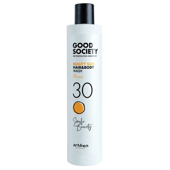 Szampon Artego Good Society Beauty Sun 30 Hair & Body 2 w 1 micelarny o działaniu łagodzącym 300 ml