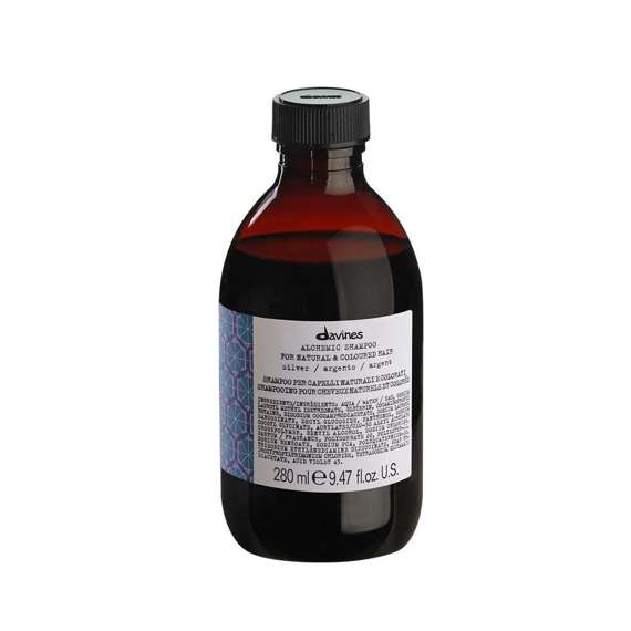 Szampon Davines Alchemic Silver podkreślający kolor - włosy jasne, platynowy blond i siwe 280 ml