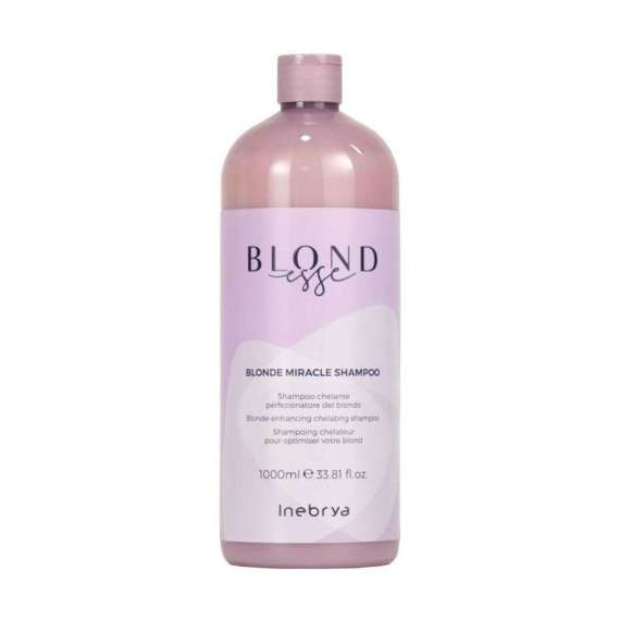 Szampon Inebrya Blondesse Blonde Miracle wzmacniający kolor do włosów blond 1000 ml