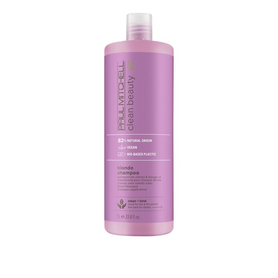 Szampon Paul Mitchell Clean Beauty Blonde Shampoo neutralizujący refleksy do włosów blond 1000 ml