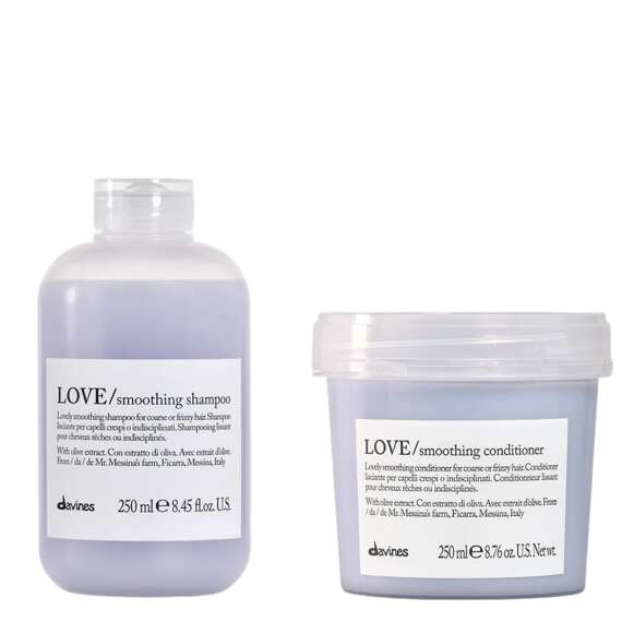 Szampon + odżywka Davines Essential Haircare LOVE wygładzające 250ml + 250ml