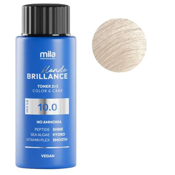 Toner Mila Pro Blonde Brilliance 10.0 Carribbean Beach do włosów 60 ml