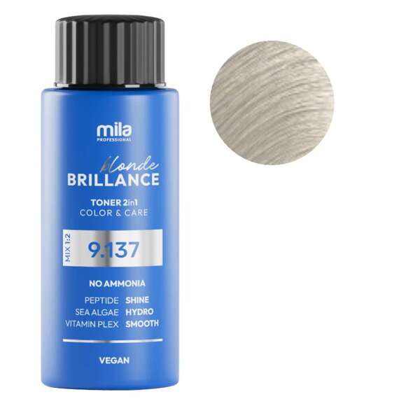 Toner Mila Pro Blonde Brilliance 9.137 Sunshine Desert do włosów 60 ml