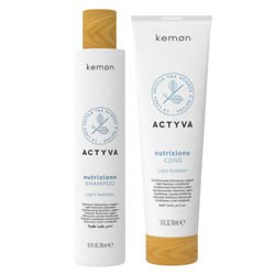 ZESTAW KEMON ACTYVA NUTRIZIONE: szampon 250 ml + odżywka do włosów przesuszonych 150 ml