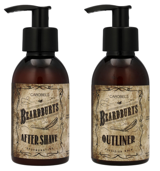 Zestaw Beardburys dla mężczyzn balsam do golenia 150 ml + balsam po goleniu 150 ml