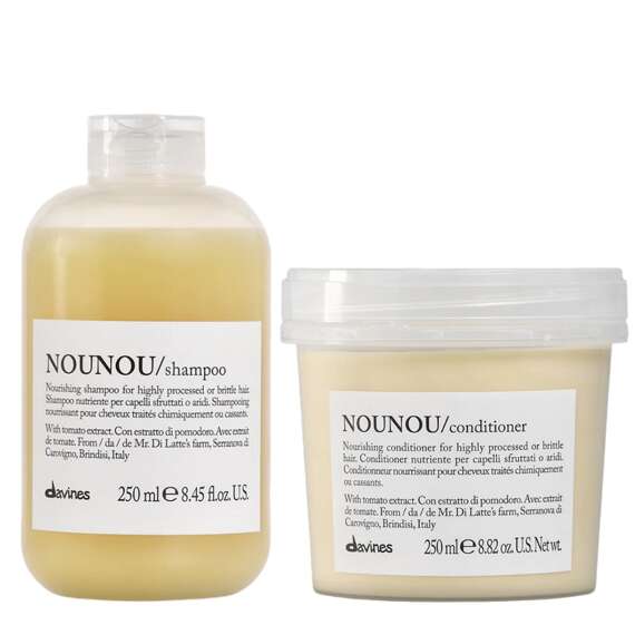 Zestaw Davines Essential Haircare NOUNOU odbudowujący szampon 250ml + odżywka 250ml